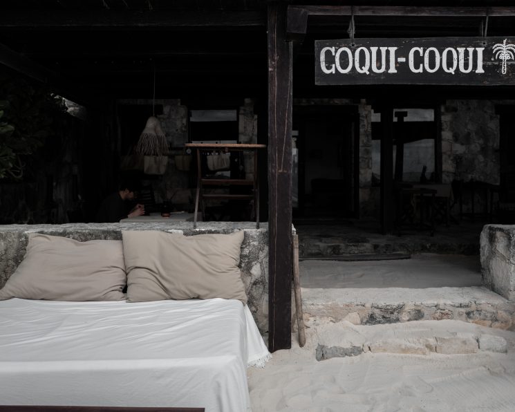 La décoration ethnique et wabi sabi || Hôtel Coqui Coqui à Tulum Mexique