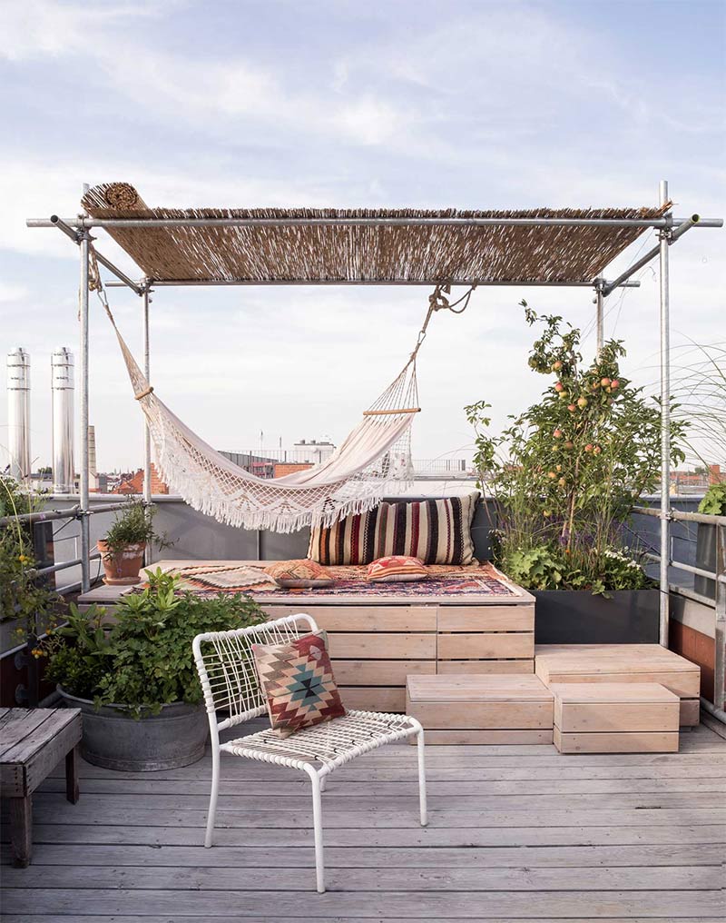 Décorer sa terrasse pour une soirée d'été – Ambiance bohème