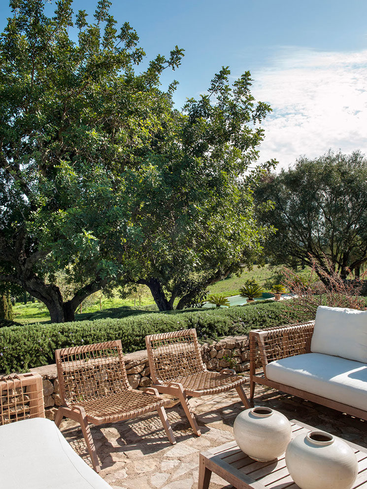 Une terrasse méditerranéenne à Majorque