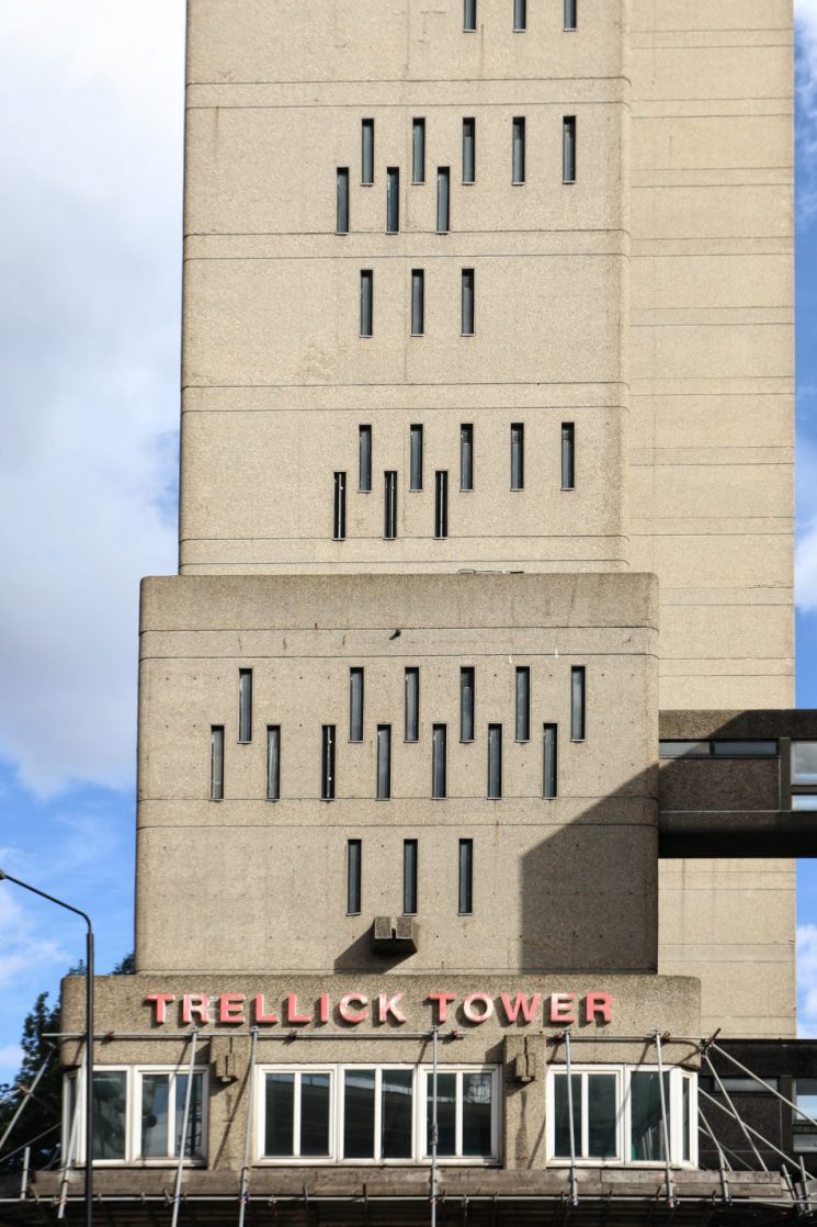 Sous l'influence du brutalisme | Appartment dans la Trellick Tower à Londres