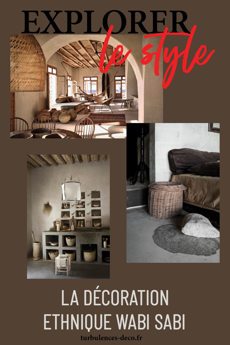 [Inspiration Déco ] La décoration ethnique wabi sabi, un style à explorer sur Turbulences Déco