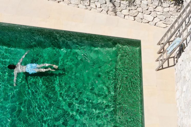 Le vert d'eau en déco : Plongez dans le grand bain || La casa Thun à Capri