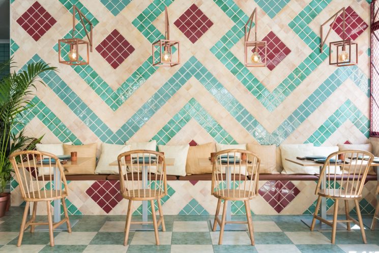 Tendance vert d'eau || Restaurant Albabel à Picaña (Valence) par le Studio Masquespacio Tendance vert d'eau || Restaurant Albabel à Picaña (Valence) par le Studio Masquespacio
