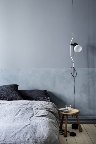 Blue mood en déco || L'appartement de Alessandro D'Orazio et Jannicke Kråkvik à Oslo
