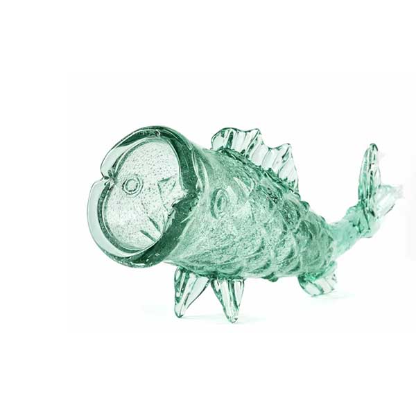 Jarre en verre recyclé, Fish - Pols Potten