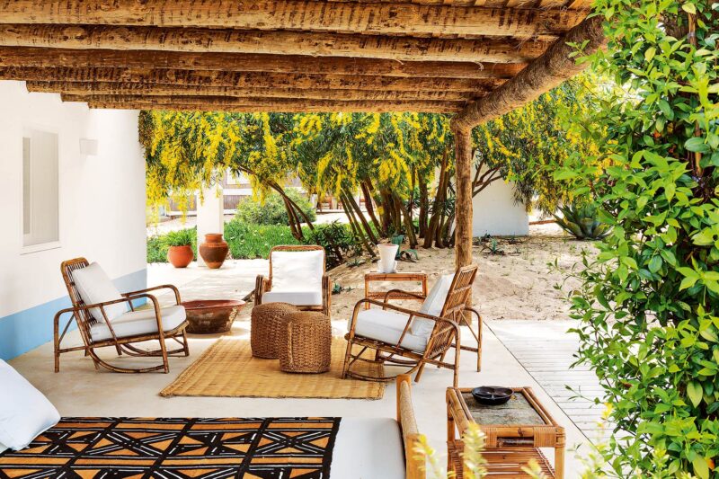 Maison à Comporta qui joue la carte rustique et vintage Maison à Comporta qui joue la carte rustique et vintage