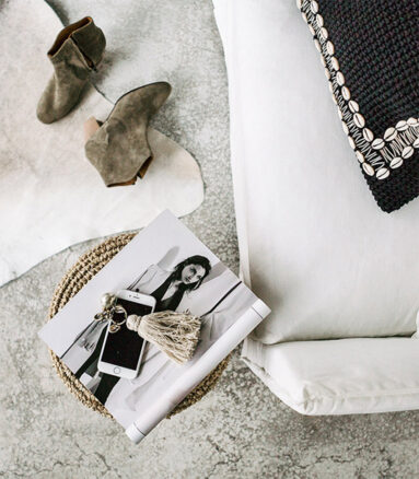 Esprit scandicraft en noir et blanc