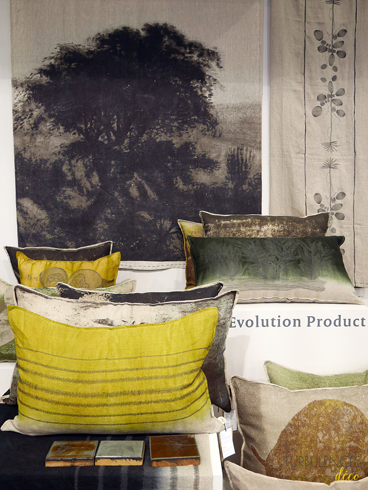 Stand de la marque sud africaine Evolution à Maison et Objet sept. 2017 Stand de la marque sud africaine Evolution à Maison et Objet sept. 2017