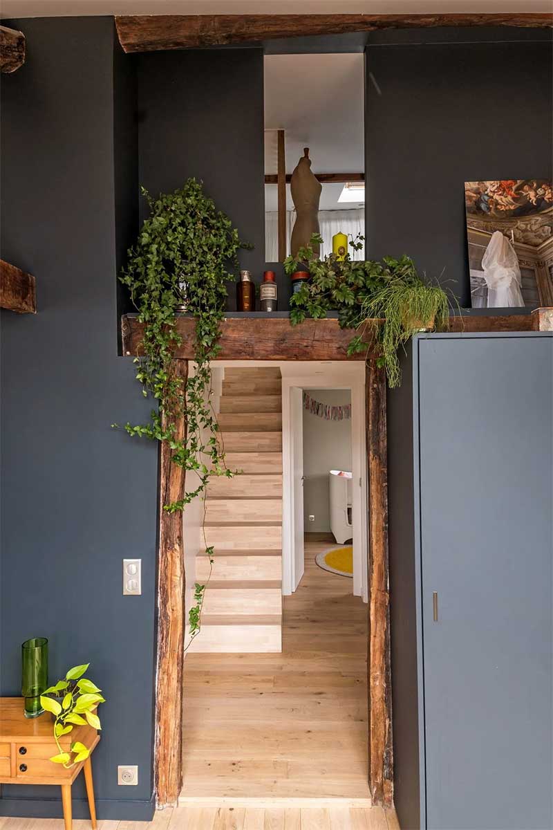 Sous les toits de Paris, l'appartement de Mélanie Gonin