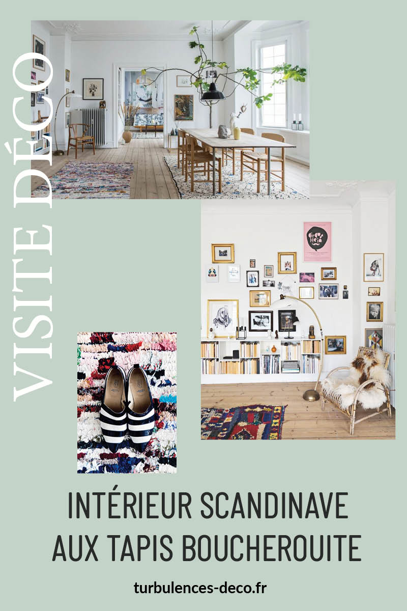 Intérieur scandinave aux tapis boucherouite - Le décor d'Another Ballroom à retrouver sur Turbulences Déco