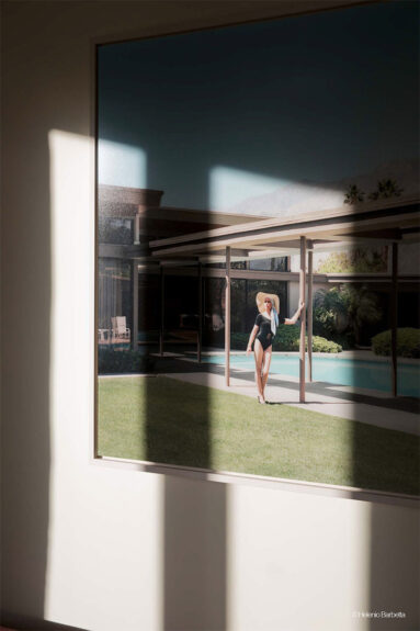 Appartement parisien rénové par Hauvette et Madani, inspiré des ambiances de Palm Springs