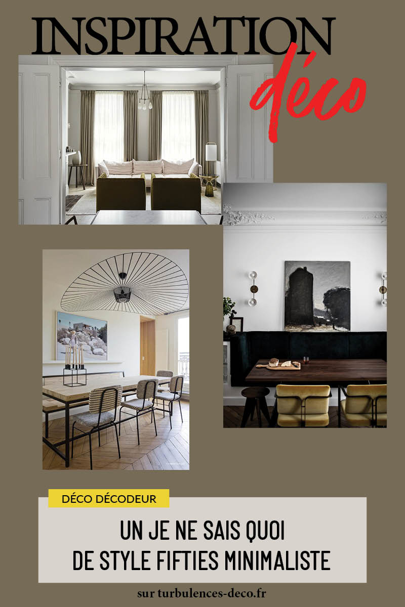 Des décors avec un je-ne-sais-quoi de style fifties minimaliste à découvrir sur Turbulences Déco Des décors avec un je-ne-sais-quoi de style fifties minimaliste à découvrir sur Turbulences Déco