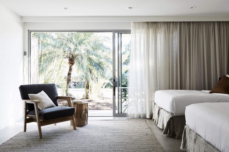 L'hôtel boutique The Bower à Byron Bay L'hôtel boutique The Bower à Byron Bay, ambiance scandinave ethnique avec une touche de New York classique