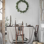 Une table de fête kinfolk, nature et rustique