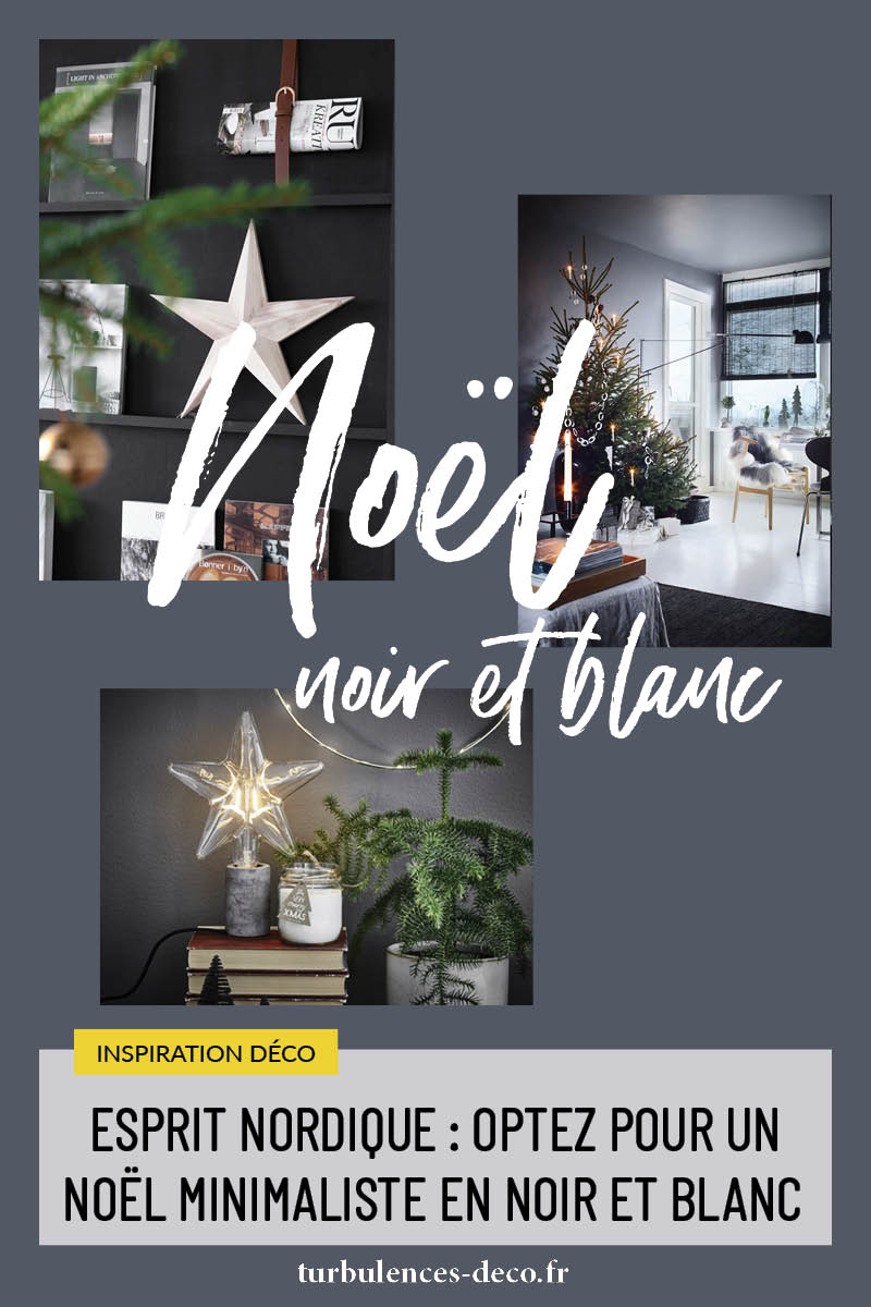Esprit nordique : opter pour un Noël minimaliste en noir et blanc, un article d'inspiration à retrouver sur Turbulences Déco Esprit nordique : opter pour un Noël minimaliste en noir et blanc, un article d'inspiration à retrouver sur Turbulences Déco