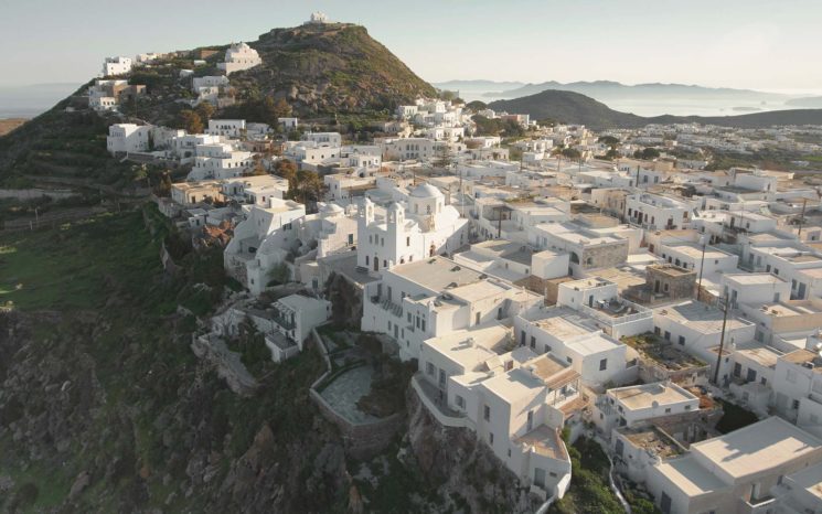 Une villa d'été à Milos par K studio