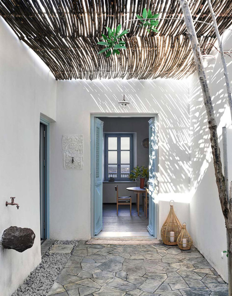 Une villa d'été à Milos par K studio