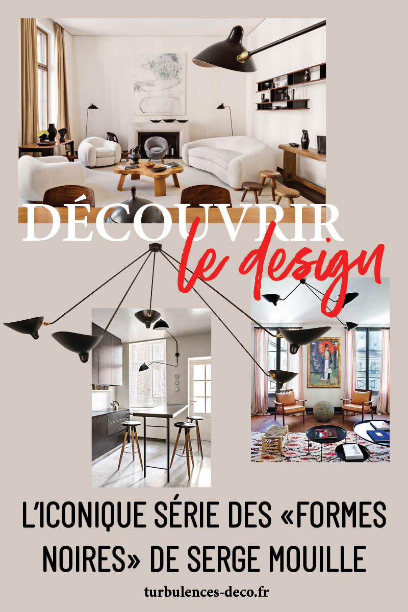 L'iconique série des "formes noires" de Serge Mouille à découvrir sur Turbulences Déco L'iconique série des "formes noires" de Serge Mouille à découvrir sur Turbulences Déco