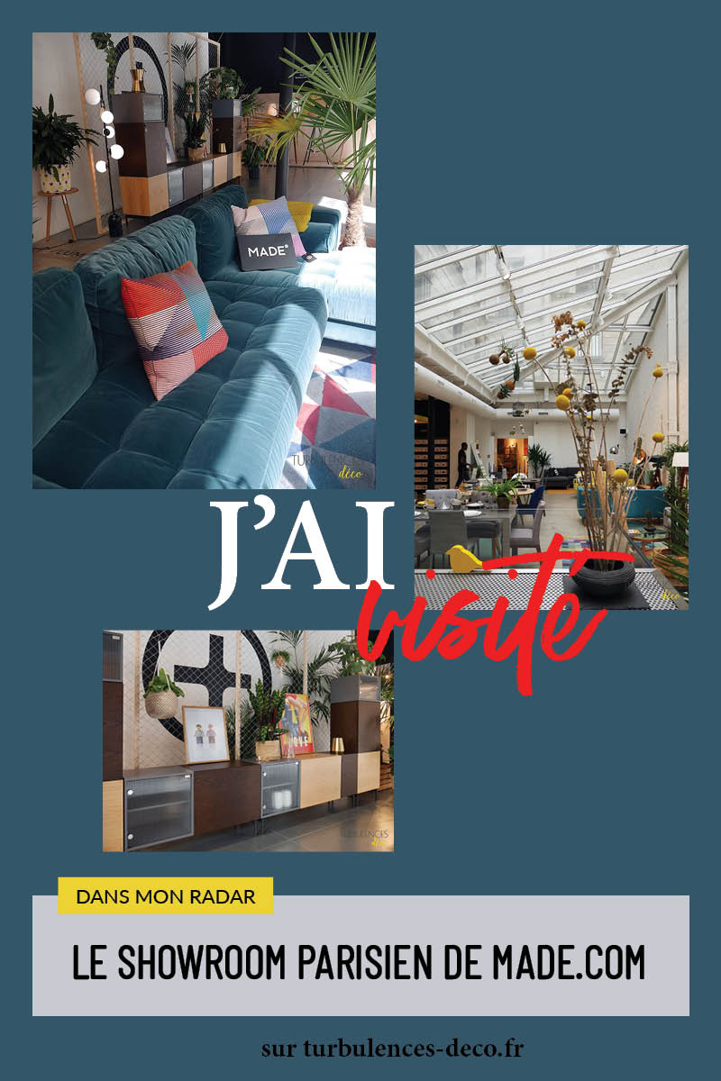 Retrouver ma visite du showroom parisien de Made.com sur Turbulences Déco Retrouver ma visite du showroom parisien de Made.com sur Turbulences Déco