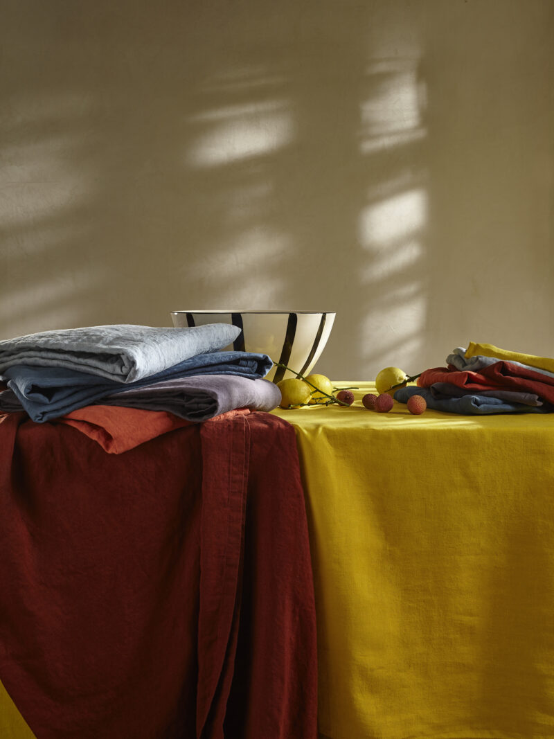 Collection linge de maison en lin Bouchara Collection linge de maison en lin Bouchara