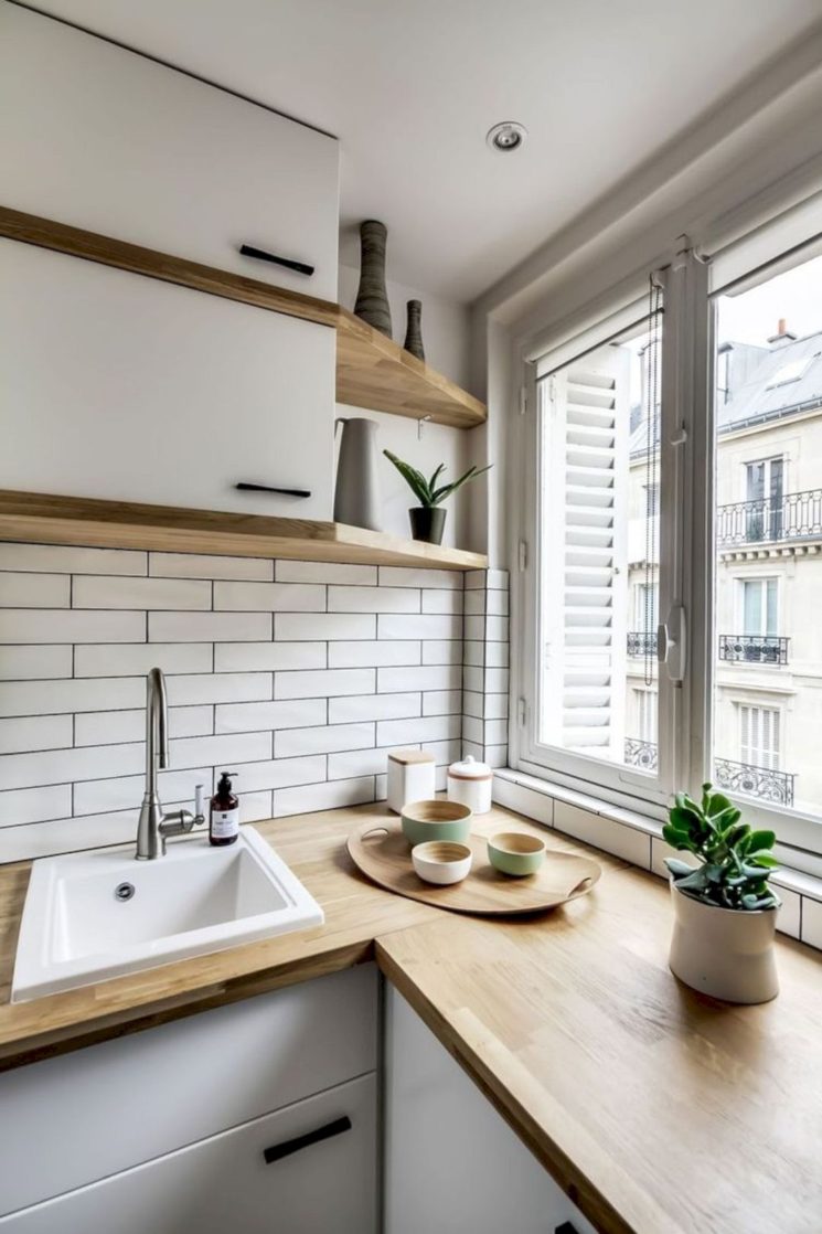 Quelques pistes pour optimiser les angles dans sa cuisine || Atelier Daaa 2016 - Paris rue de Rome