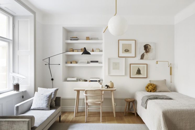 Intérieur minimaliste scandinave + rétro + design + neutre sur Fantastic Franck