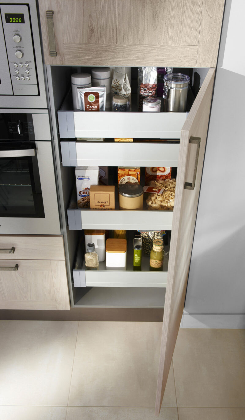 Quelques pistes pour optimiser les angles dans sa cuisine || Placard demi colonne avec tiroirs intégrés Quelques pistes pour optimiser les angles dans sa cuisine || Placard demi colonne avec tiroirs intégrés