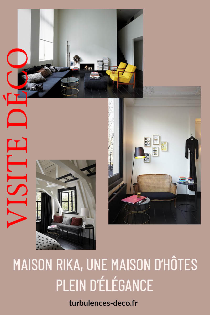 Maison Rika, une maison d’hôtes plein d'élégance à découvrir sur Turbulences Déco Maison Rika, une maison d’hôtes plein d'élégance à découvrir sur Turbulences Déco