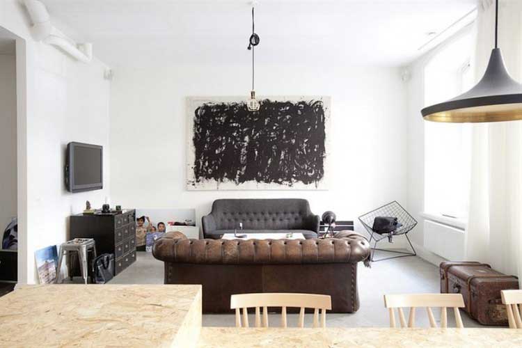 La déco au masculin || Le bon mixe : du mobilier design et industriel La déco au masculin || Le bon mixe : du mobilier design et industriel