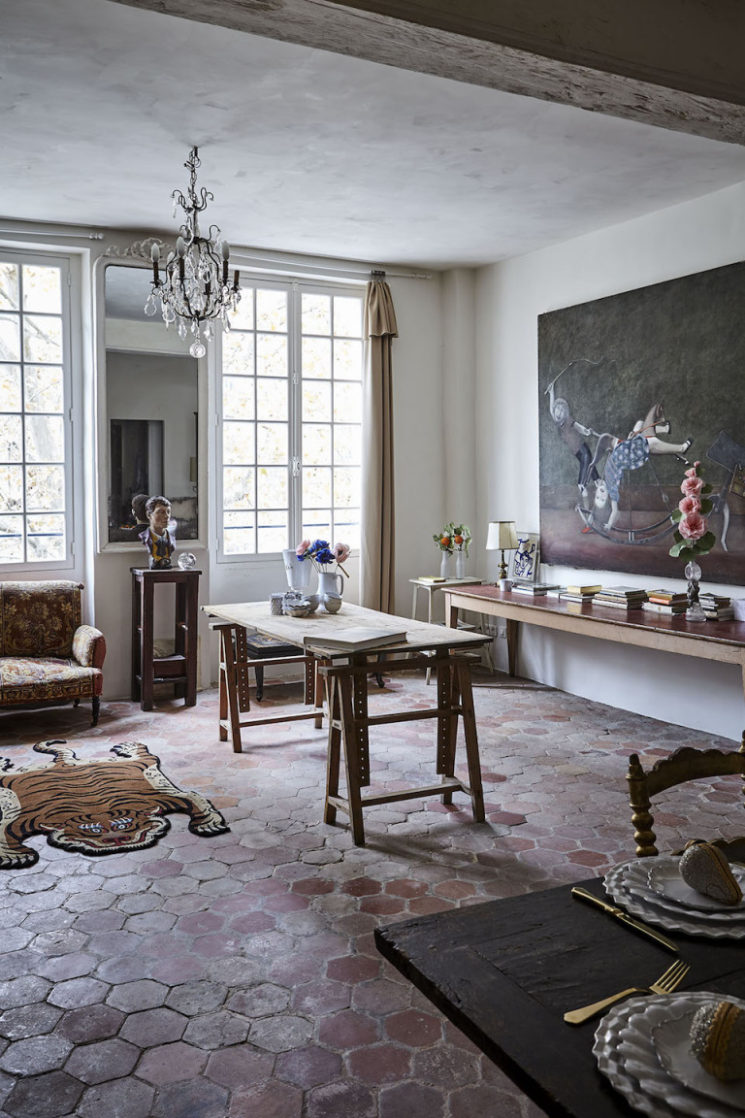 L'atout Tomettes en décoration d'intérieur || Intérieur de Astier de Villatte