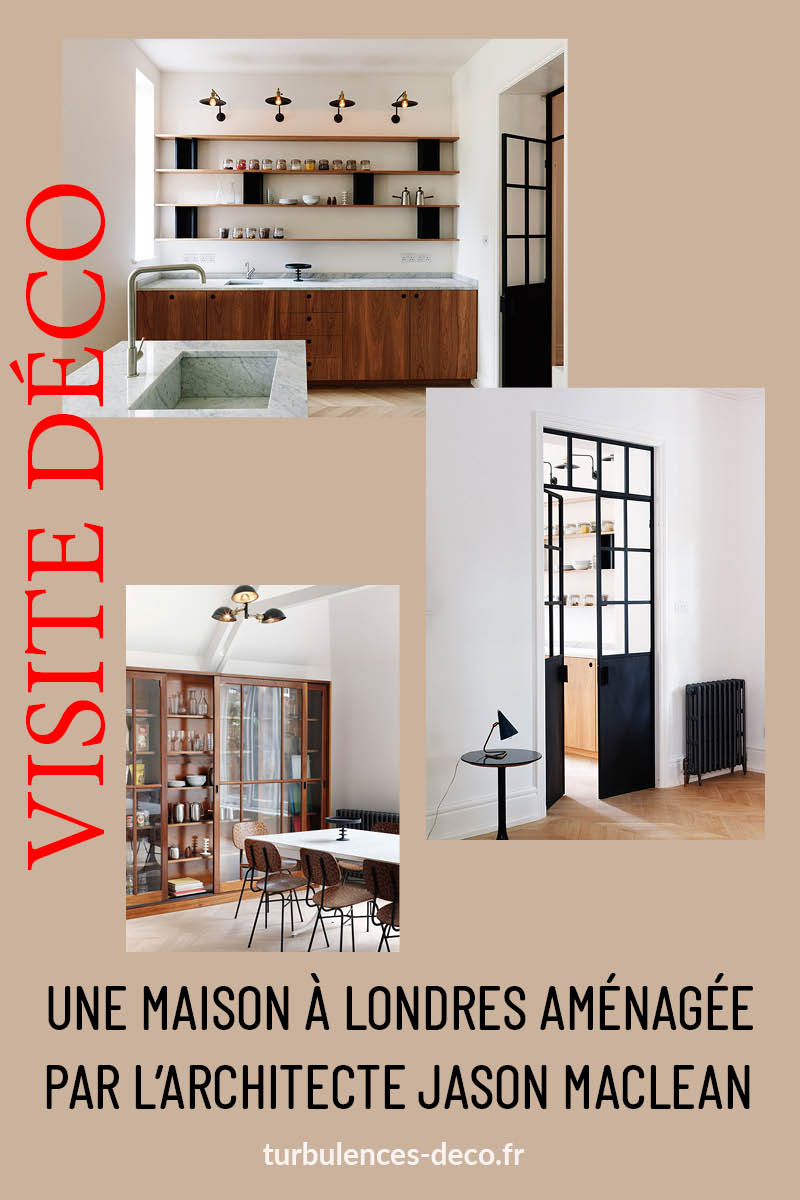 Une maison à Londres aménagée par l'architecte Jason MacLean à découvrir sur Turbulences Déco Une maison à Londres aménagée par l'architecte Jason MacLean à découvrir sur Turbulences Déco