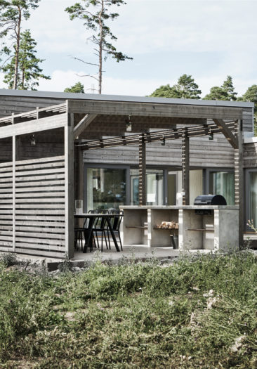 Maison de mer versus Suède par M-arkitektur || La villa Hagerman - Ljugarn