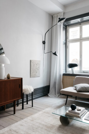 Collaboration Lovisa Häger et Wall of Art || Un appartement suédois design et neutre