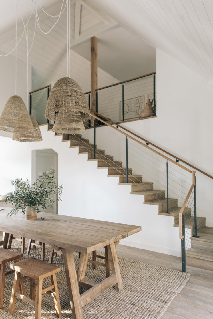 Un décor en mode slow bohème, blanc et matières naturelles