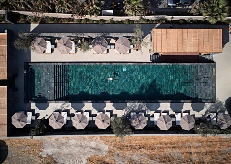 Istoria hôtel à Santorin, par Interior Design Laboratorium (Athènes)