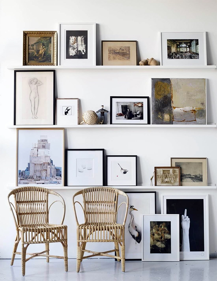 L'art de mettre en scène ses photographies dans sa déco || Poser sur des cimaises L'art de mettre en scène ses photographies dans sa déco || Poser sur des cimaises