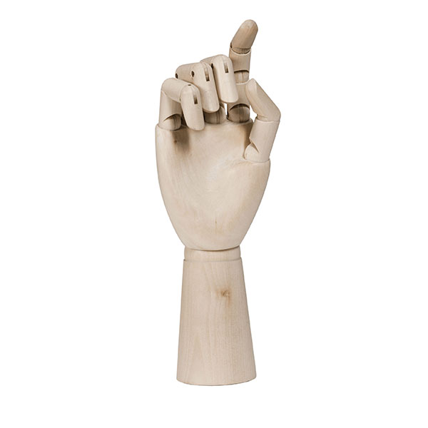 Décoration Wooden Hand, Legno - Hay