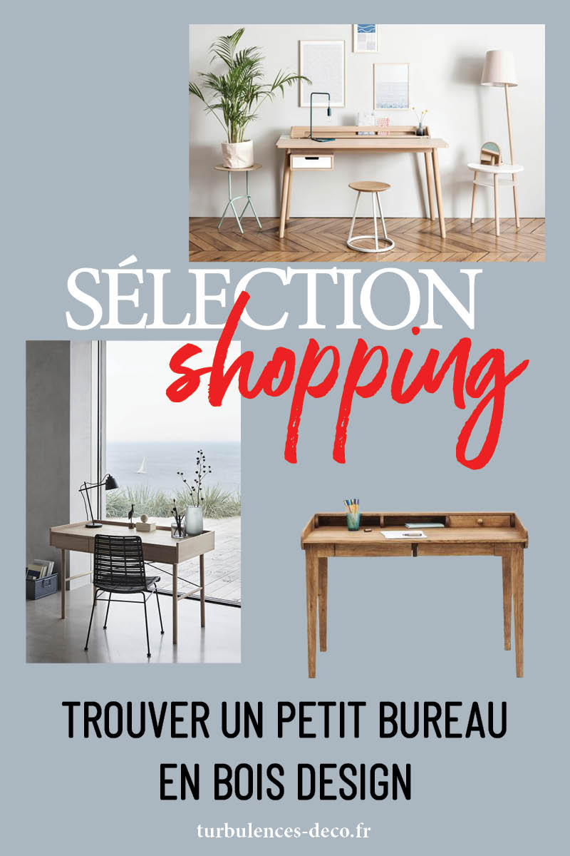 Trouver un petit bureau en bois design, une sélection design à retrouver sur Turbulences Déco Trouver un petit bureau en bois design, une sélection design à retrouver sur Turbulences Déco