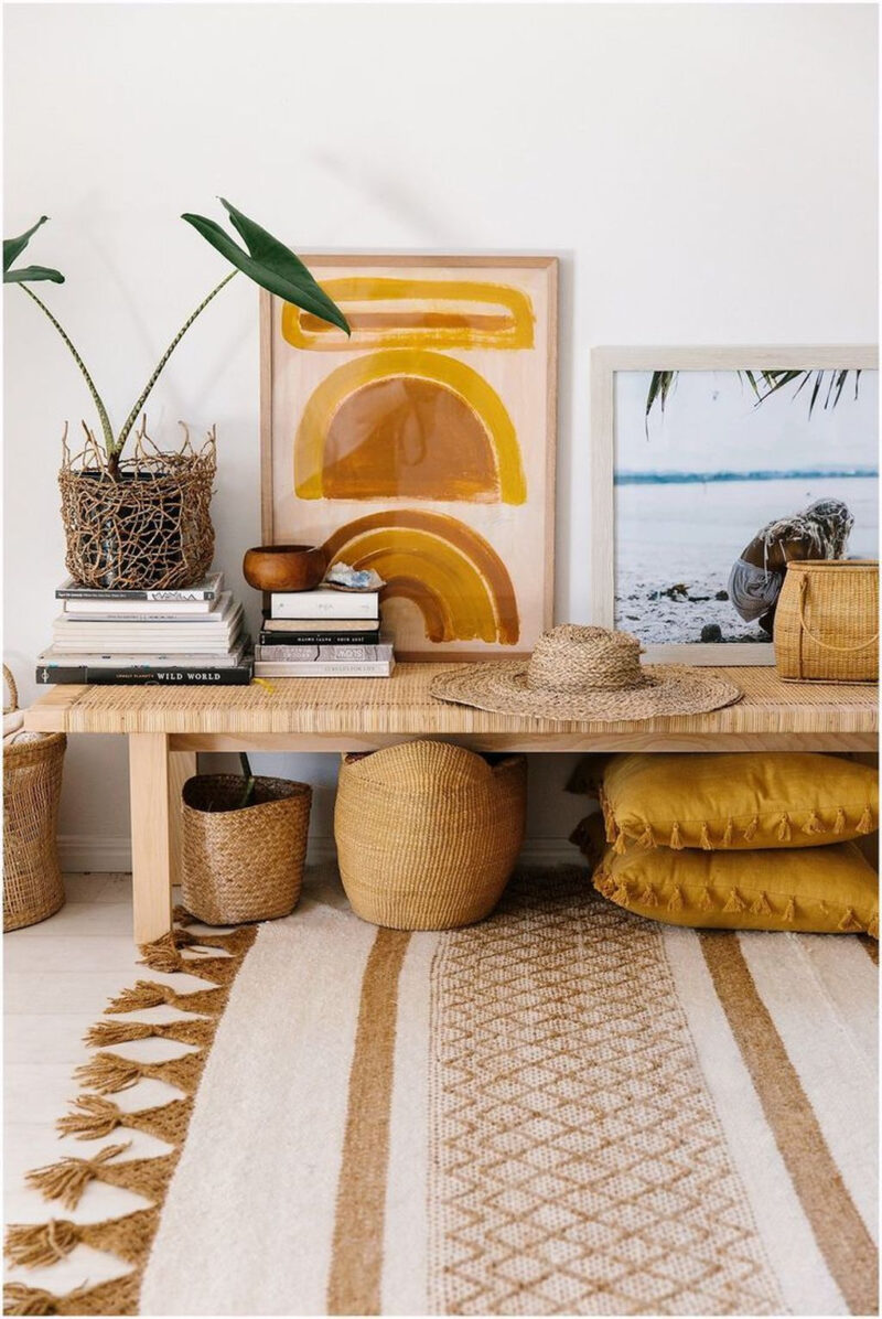 Le orange en déco et autres couleurs d'automne // L'intérieur de Vanessa Prosser via pampa.com Le orange en déco et autres couleurs d'automne // L'intérieur de Vanessa Prosser via pampa.com
