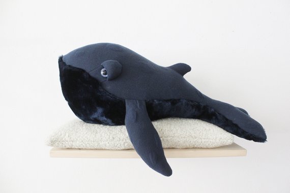 Petite baleine nuit - Boutique Big Stuffed sur Etsy