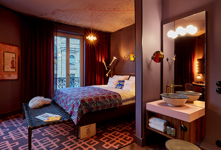 Hôtel Terminus Nord 25Hour à Paris : Ambiance Wax mania