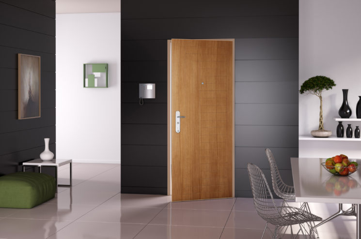 6 astuces pour rendre sa porte d'entrée design et glamour // Point Fort Fichet - Modèle Spheris XP intérieur chêne clair 6 astuces pour rendre sa porte d'entrée design et glamour // Point Fort Fichet - Modèle Spheris XP intérieur chêne clair