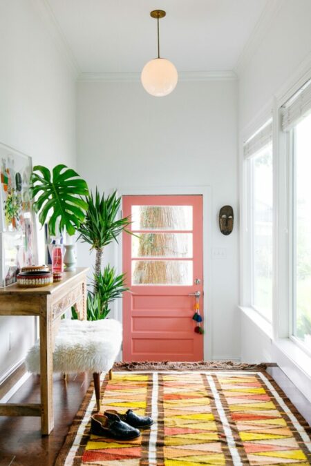Porte entree de couleur_oldbrandnew