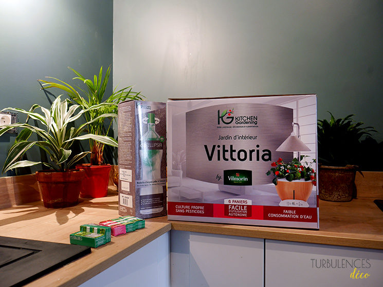 [ Test produit ] Un jardin d'intérieur Kitchen Gardening de Vilmorin - Modèle Vittoria