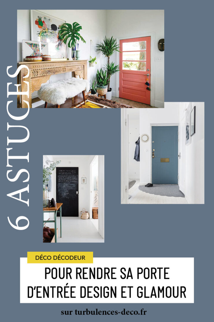 6 astuces pour rendre sa porte d'entrée design et glamour ...