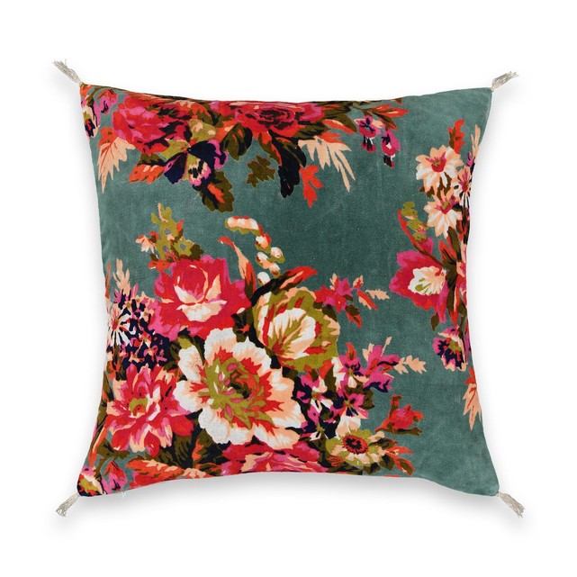 Nouveau catalogue Ampm SS2019 // Housse de coussin, vert cèdre GOLTY
