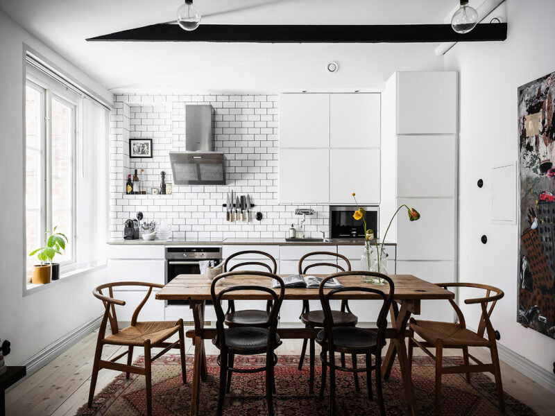 [ Idée déco ] Un tapis persan dans la cuisine