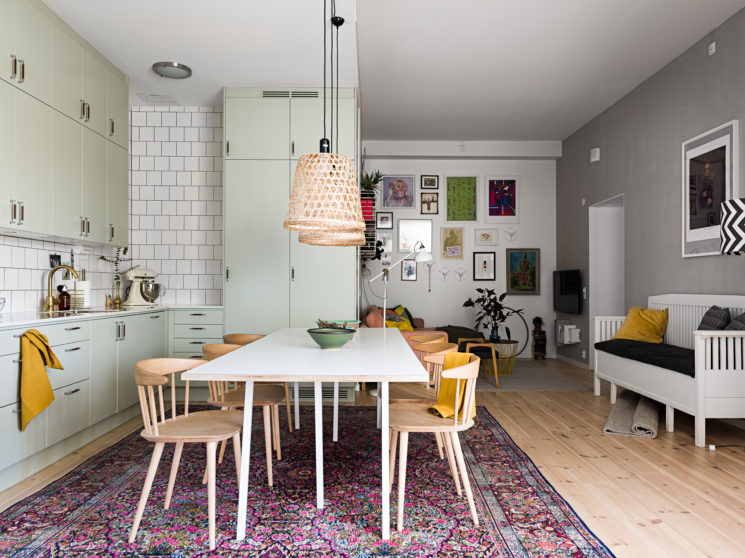 [ Idée déco ] Un tapis persan dans la cuisine