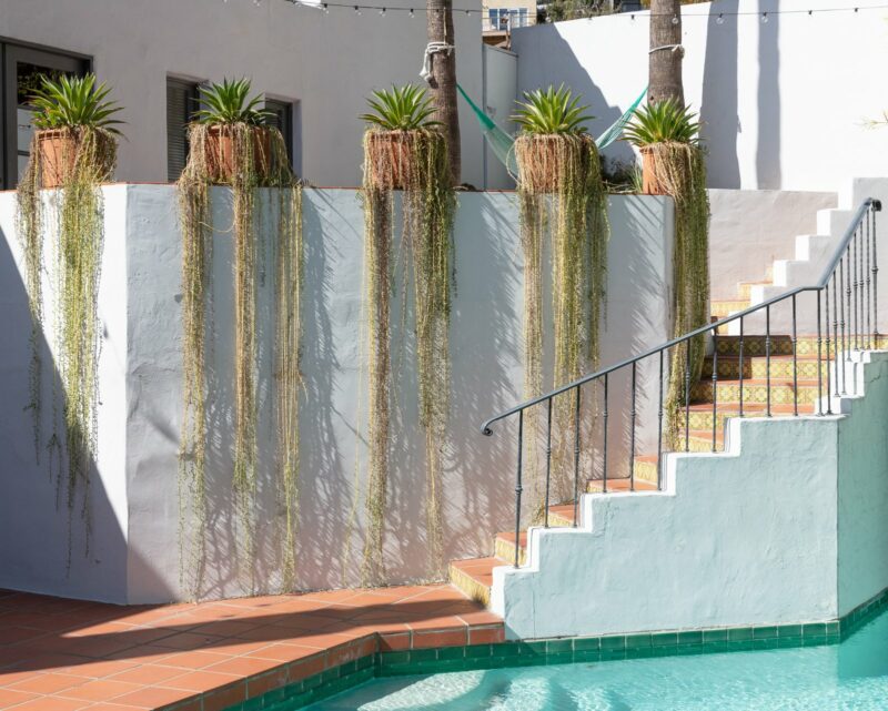 Une hacienda revisitée à Hollywood Une hacienda revisitée à Hollywood