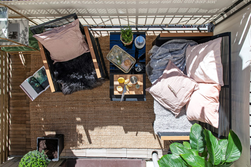 Optimiser l'aménagement de sa terrasse // Utiliser tout l'espace pour se créer une pièce en plus